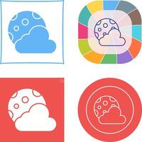 Moon Icon Design vector
