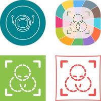 Intersection Icon Design vector