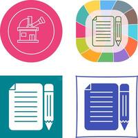 Page Icon Design vector