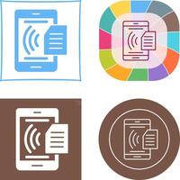 Smart Phone Icon Design vector
