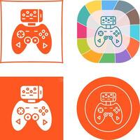 juego controlador icono diseño vector