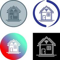 Smart Home Icon Design vector