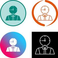 Time is Money Icon Design vector