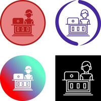 Employee Icon Design vector