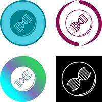 Dna Icon Design vector