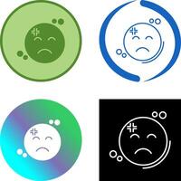 Dissapointment Icon Design vector