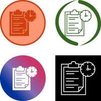 Task Management Icon Design vector