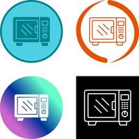 Microwave Icon Design vector