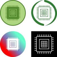 Processor Icon Design vector