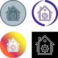 Home Automation Icon Design vector