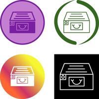 File Cabinet Icon Design vector