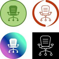 Office Chair Icon Design vector