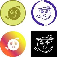 Dizzy Icon Design vector