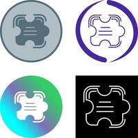 Puzzle Icon Design vector