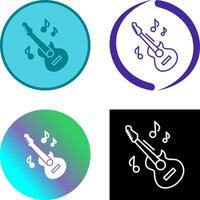 Guitar Icon Design vector