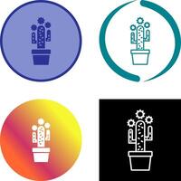 Cactus Icon Design vector