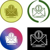 diseño de icono de correo electrónico vector