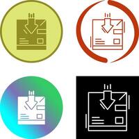 Return Icon Design vector