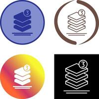 Layers Icon Design vector