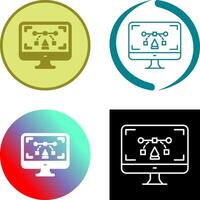 Desktop Icon Design vector