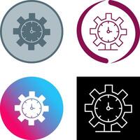 Time Management Icon Design vector