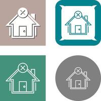 Non Verify Icon vector