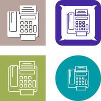 fax Machine Icon vector