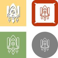 Space Shuttle Icon vector