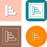 Object Alignment Icon vector