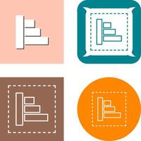 Object Alignment Icon vector