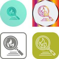 Disaster Icon Design vector