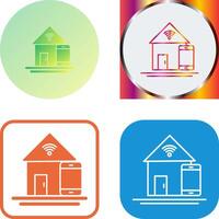 Home Automation Icon Design vector