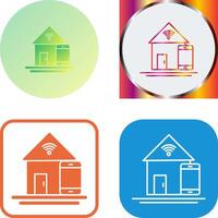 Home Automation Icon Design vector