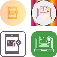 Food Delivery Icon Design vector