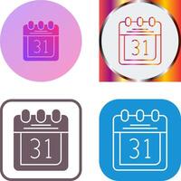 Calendar Icon Design vector