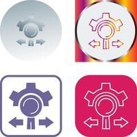 Research and Development Icon Design vector