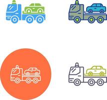 Tow Truck Icon Design vector