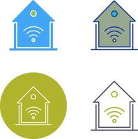 Smart Home Icon Design vector