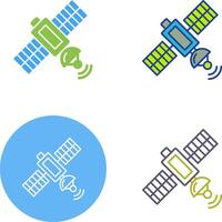 Satelite Icon Design vector