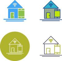 Home Automation Icon Design vector