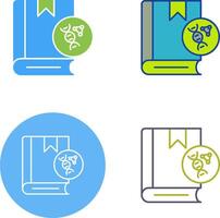 Dna Icon Design vector