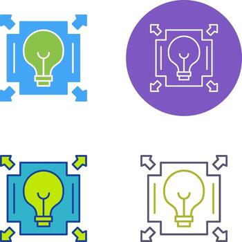 Diffusion Icon Design vector