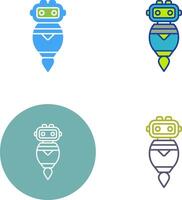 Robot Icon Design vector