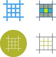 Square Layout Icon Design vector