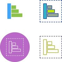 Object Alignment Icon Design vector