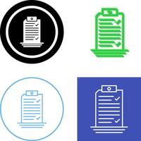 Check List Icon Design vector