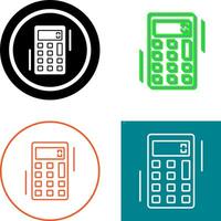 diseño de icono de calculadora vector