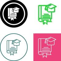Graduation Icon Design vector