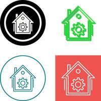 Home Automation Icon Design vector