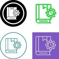 Duration Icon Design vector
